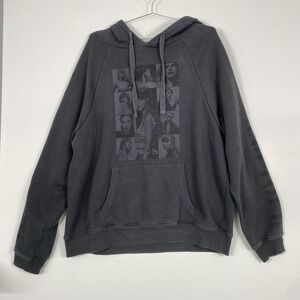Taylor Swift Hoodie Sweatshirt Womens 2XL Black The Eras Tour Graphic Pullover